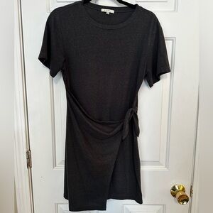 Z Supply Charcoal T-Shirt Dress
